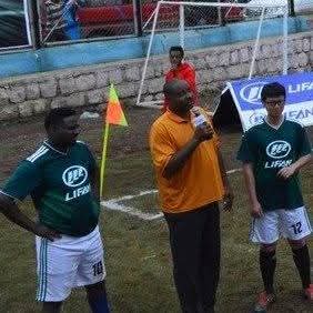 Football tournament activity at the Lifan World Cup